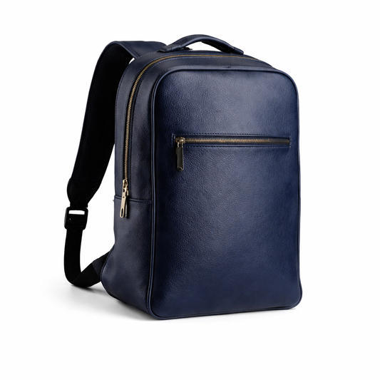 Elegant Navy Executive Backpack