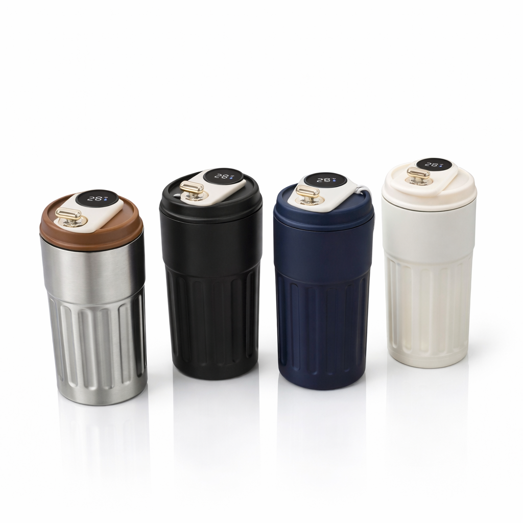 Smart Temperature Display Insulated Travel Mug