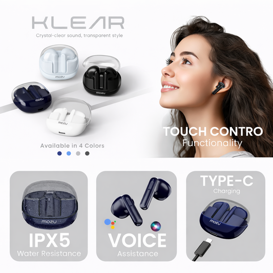KLEAR ENC Wireless Earbuds