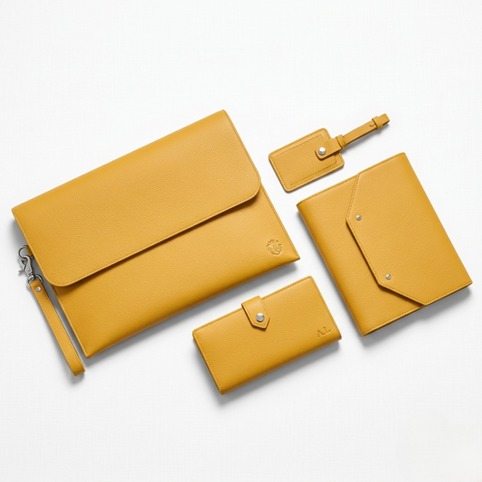 Premium vegan Leather Executive Set