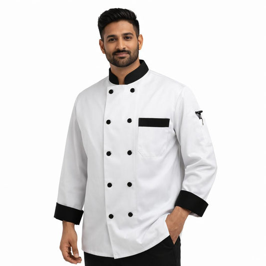 Classic Chef Coat – Professional Culinary Uniform Jacket
