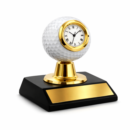 Golf Ball Executive Desk Clock