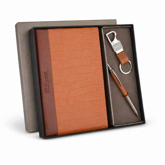 Executive Croc Texture Gift Set (3 pc)